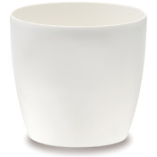 Brussels Diamond Round 18cm Branco Brilhante- Elho